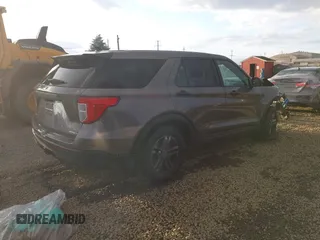 2020 Ford Police Interceptor Utility z VIN 1FM5K8AB5LGA55727, wystawiony jako IAAI lot #40877399 z przebiegiem 38 827 mil mil oraz . Historia ofert i sprzedaży dostępna na DreamBid. Obrazek 4.