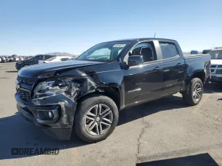 2022 Chevrolet Colorado 2WD LT z VIN 1GCGSCEN9N1242561, wystawiony jako Copart lot #44655975 z przebiegiem 28 128 mil mil oraz Szkoda całkowita • Salvage title. Historia ofert i sprzedaży dostępna na DreamBid. Obrazek 1.