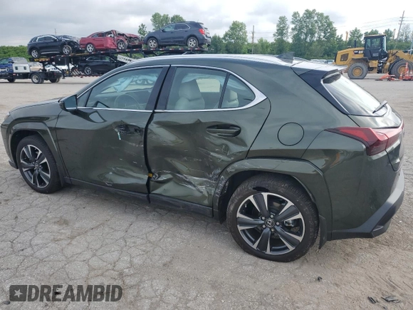 2024 Lexus UX 250h Premium с VIN JTHP9JBH8R2072433, выставлен на аукционе Copart как лот 57704904 с пробегом 9 397 миль миль и Списание • Salvage title. История ставок и продаж доступна на DreamBid. Изображение 2.