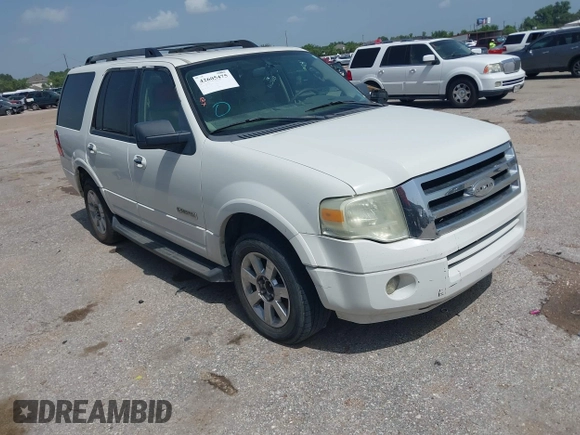 2008 Ford Expedition SSV with VIN 1FMFU15558LA64100, listed as a IAAI auction lot 42605475 with 275,512 mi miles and . Bid and sale history available at DreamBid. Image 1.