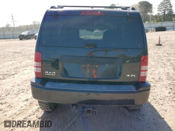 2008 Jeep Liberty Limited with VIN 1J8GN58K28W164242, listed as a Copart auction lot 50615085 with 217,102 mi miles and Salvage Title. Bid and sale history available at DreamBid. Image 6.