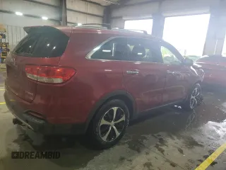 2016 Kia Sorento EX with VIN 5XYPHDA15GG030914, listed as a Copart auction lot 51819955 with 155,201 mi miles and Salvage Title. Bid and sale history available at DreamBid. Image 3.