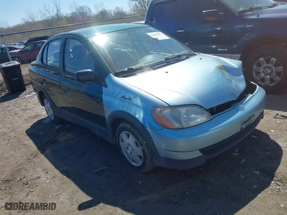 2001 Toyota ECHO with VIN JTDBT123910169397, listed as a IAAI auction lot 42050551 with 20,485 mi miles. Bid and sale history available at carsss.com. Image 1.