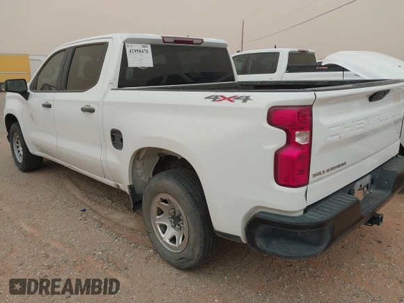 2021 Chevrolet Silverado 1500 Work Truck with VIN 3GCUYAEF2MG244456, listed as a IAAI auction lot 41958478 with 102,124 mi miles and . Bid and sale history available at DreamBid. Image 3.