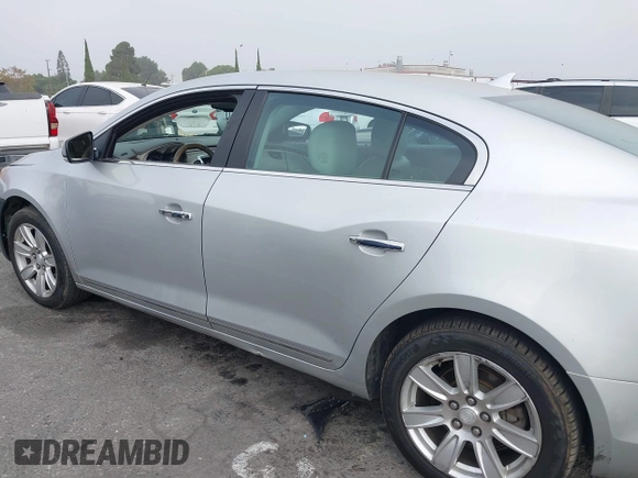 2012 Buick LaCrosse Premium 1 with VIN 1G4GE5E3XCF168614, listed as a IAAI auction lot 40491214 with 215,742 mi miles and . Bid and sale history available at DreamBid. Image 14.