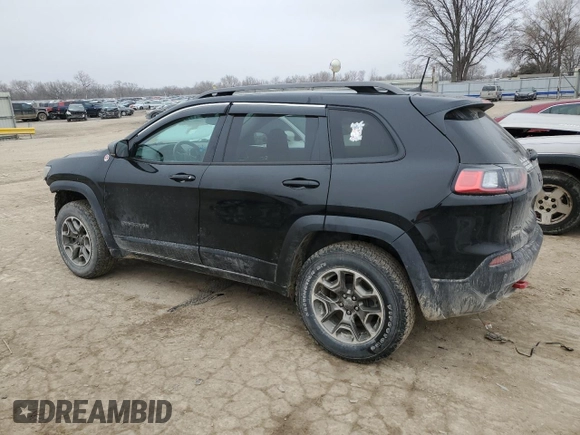 2020 Jeep Cherokee Trailhawk z VIN 1C4PJMBN6LD518073, wystawiony jako Copart lot #43611095 z przebiegiem 39 947 mil mil oraz Szkoda całkowita • Salvage title. Historia ofert i sprzedaży dostępna na DreamBid. Obrazek 2.