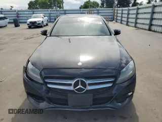 2017 Mercedes-Benz C 300 with VIN 55SWF4JB8HU207344, listed as a Copart auction lot 62652345 with 134,618 mi miles and Clean title. Bid and sale history available at DreamBid. Image 5.