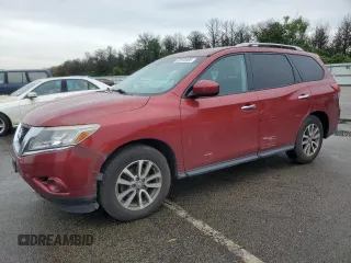 2013 Nissan Pathfinder SL with VIN 5N1AR2MM0DC663295, listed as a Copart auction lot 63164985 with 147,546 mi miles and Clean title. Bid and sale history available at DreamBid. Image 1.