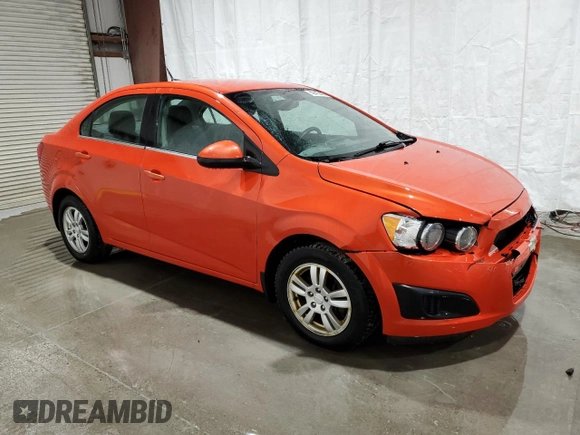 2013 Chevrolet Sonic LT with VIN 1G1JC5SB9D4220025, listed as a Copart auction lot 49413435 with 96,320 mi miles and Salvage Title. Bid and sale history available at DreamBid. Image 4.
