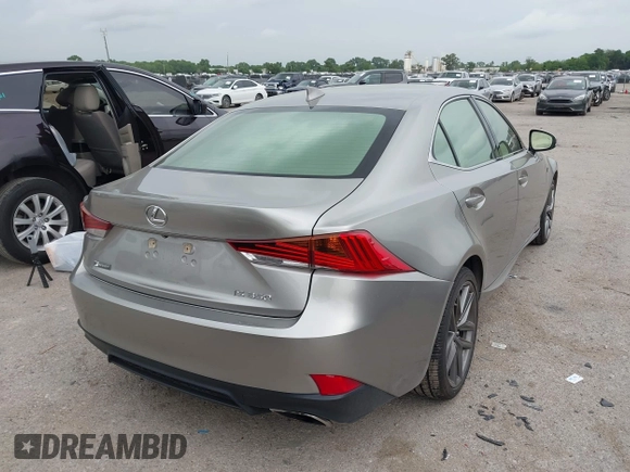 2017 Lexus IS 350 with VIN JTHBE1D25H5031091, listed as a IAAI auction lot 42139078 with 88,725 mi miles and . Bid and sale history available at DreamBid. Image 4.