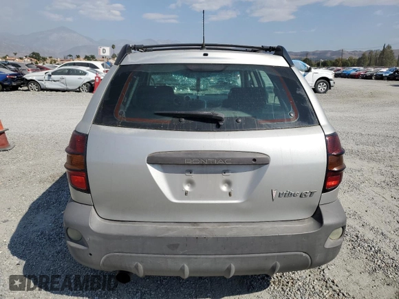2004 Pontiac Vibe GT with VIN 5Y2SN62L84Z401236, listed as a Copart auction lot 73592694 with 177,986 mi miles and Salvage Title. Bid and sale history available at carsss.com. Image 6.