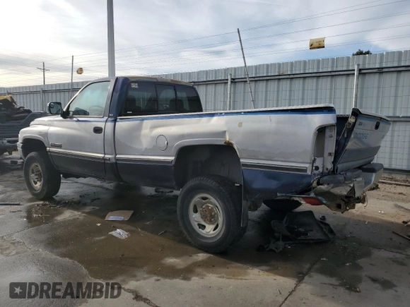 1995 Dodge 2500 with VIN 1B7KF26CXSS250602, listed as a Copart auction lot 87487014 with 272,183 mi miles and Salvage Title. Bid and sale history available at carsss.com. Image 2.