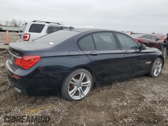 2011 BMW 7 Series 750i with VIN WBAKA8C58BCY36911, listed as a Copart auction lot 45759995 with 143,647 mi miles and Clean title. Bid and sale history available at DreamBid. Image 3.