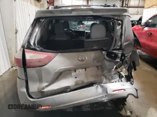 2018 Toyota Sienna XLE with VIN 5TDDZ3DC9JS207322, listed as a Copart auction lot 85513894 with 91,441 mi miles and Salvage Title. Bid and sale history available at carsss.com. Image 6.