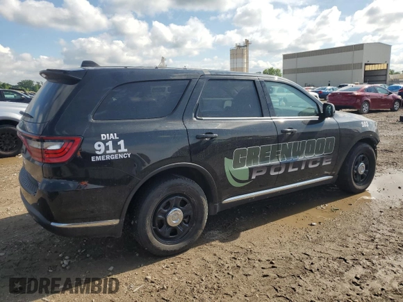 2021 Dodge Durango Pursuit with VIN 1C4SDJFT7MC724213, listed as a Copart auction lot 56631665 with 71,809 mi miles and Salvage title. Bid and sale history available at DreamBid. Image 3.