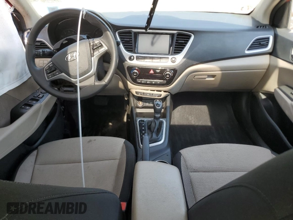 2022 Hyundai Accent Limited with VIN 3KPC34A67NE177237, listed as a Copart auction lot 55184864 with 31,233 mi miles and Salvage Title. Bid and sale history available at carsss.com. Image 8.
