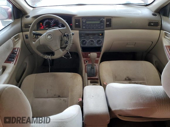 2006 Toyota Corolla CE with VIN 1NXBR32E76Z747004, listed as a Copart auction lot 54345315 with 193,739 mi miles and Clean Title. Bid and sale history available at DreamBid. Image 8.
