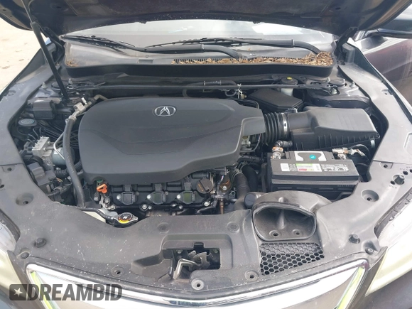2015 Acura TLX V6 Tech with VIN 19UUB3F54FA000636, listed as a IAAI auction lot 41465496 with 139,263 mi miles. Bid and sale history available at carsss.com. Image 10.