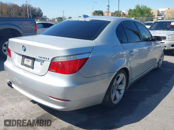2010 BMW 5 Series 528i with VIN WBANU5C51AC125956, listed as a IAAI auction lot 41845322 with 318,279 mi miles and . Bid and sale history available at carsss.com. Image 4.