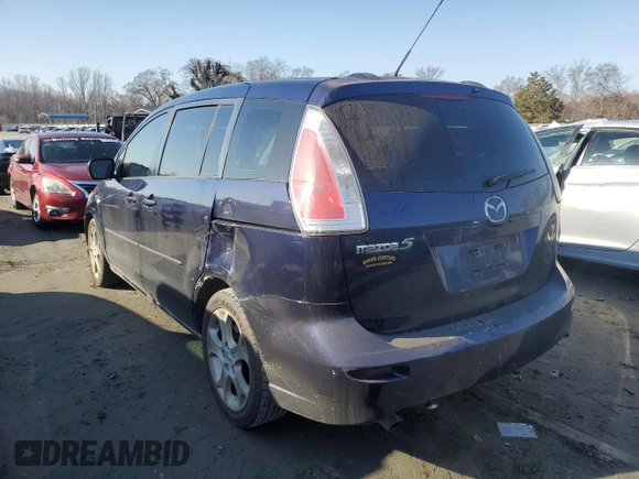 2009 Mazda 5 Grand Touring with VIN JM1CR293590354928, listed as a Copart auction lot 85419344 with 255,344 mi miles and Salvage title. Bid and sale history available at DreamBid. Image 2.