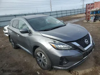 2022 Nissan Murano SV with VIN 5N1AZ2BS9NC127108, listed as a Copart auction lot 44454565 with 43,923 mi miles and Salvage Title. Bid and sale history available at carsss.com. Image 4.