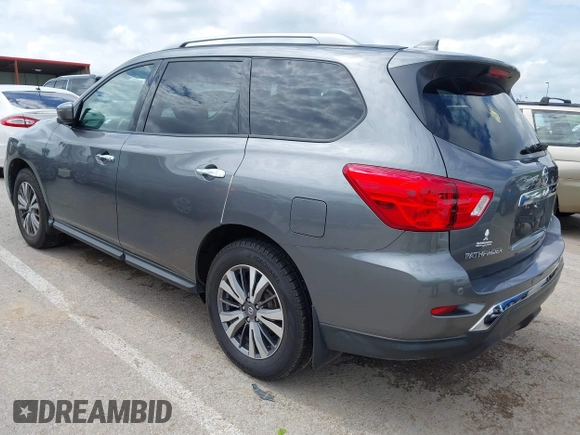 2019 Nissan Pathfinder SL with VIN 5N1DR2MM3KC585069, listed as a IAAI auction lot 42514845 with 60,910 mi miles and . Bid and sale history available at DreamBid. Image 3.