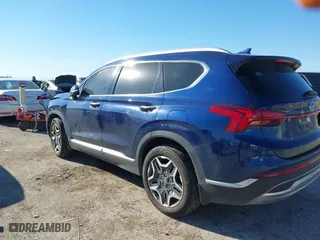 2021 Hyundai Santa Fe Limited with VIN 5NMS44AL6MH346802, listed as a IAAI auction lot 41126690 with 85,787 mi miles. Bid and sale history available at carsss.com. Image 3.