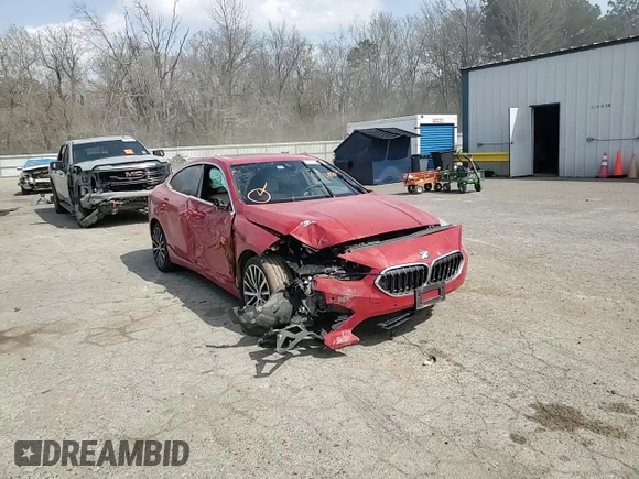 2021 BMW 2 Series 228i xDrive with VIN WBA73AK07M7H05061, listed as a Copart auction lot 49155685 with 70,506 mi miles and Salvage title. Bid and sale history available at DreamBid. Image 11.