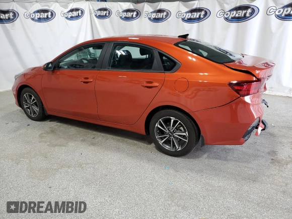 2023 Kia Forte LXS with VIN 3KPF24AD0PE552502, listed as a Copart auction lot 54591415 with 61,400 mi miles and Clean Title. Bid and sale history available at carsss.com. Image 2.