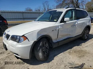 2006 BMW X3 3.0i z VIN WBXPA93476WG84085, wystawiony jako Copart lot #49531645 z przebiegiem Nie podano mil oraz Szkoda całkowita • Salvage title. Historia ofert i sprzedaży dostępna na DreamBid. Obrazek 1.