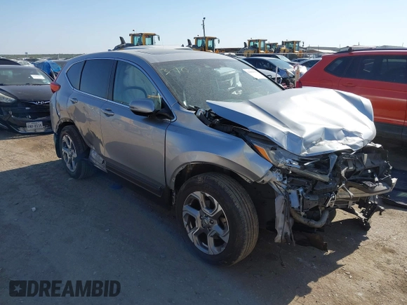 2017 Honda CR-V EX-L with VIN 7FARW1H85HE000583, listed as a IAAI auction lot 41804352 with 139,780 mi miles. Bid and sale history available at carsss.com. Image 1.