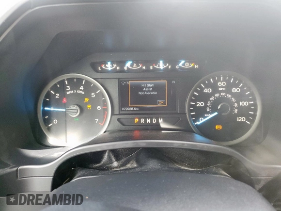 2019 Ford F-150 XL with VIN 1FTEW1C55KFA52600, listed as a Copart auction lot 61455935 with 72,028 mi miles and Salvage title. Bid and sale history available at DreamBid. Image 9.