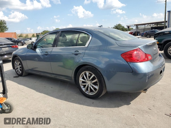 2008 Infiniti G35 with VIN JNKBV61E98M205584, listed as a Copart auction lot 71397924 with 152,266 mi miles and Salvage Title. Bid and sale history available at DreamBid. Image 2.