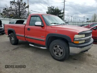 1999 Chevrolet Silverado 1500 LT with VIN 1GCEK14TXXE222892, listed as a Copart auction lot 51213865 with 215,236 mi miles and Salvage Title. Bid and sale history available at DreamBid. Image 4.