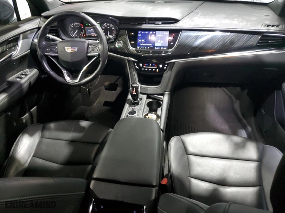 2021 Cadillac XT6 Premium Luxury with VIN 1GYKPDRS7MZ156645, listed as a Copart auction lot 88258825 with 38,733 mi miles and Salvage Title. Bid and sale history available at carsss.com. Image 8.