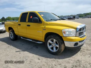 2008 Dodge 1500 SLT with VIN 1D7HA18258S523564, listed as a Copart auction lot 53382585 with 391,836 mi miles and Salvage title. Bid and sale history available at DreamBid. Image 4.