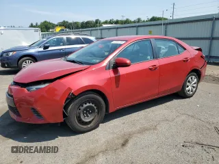 2016 Toyota Corolla L with VIN 2T1BURHE9GC701556, listed as a Copart auction lot 63384705 with 96,971 mi miles and Salvage title. Bid and sale history available at DreamBid. Image 1.
