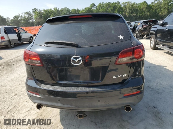 2015 Mazda CX-9 Touring with VIN JM3TB2CA4F0452718, listed as a Copart auction lot 55883255 with 185,733 mi miles and Clean Title. Bid and sale history available at DreamBid. Image 6.