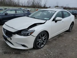 2016 Mazda 6 i Grand Touring with VIN JM1GJ1W50G1459487, listed as a Copart auction lot 50358655 with 62,626 mi miles and Salvage Title. Bid and sale history available at DreamBid. Image 1.