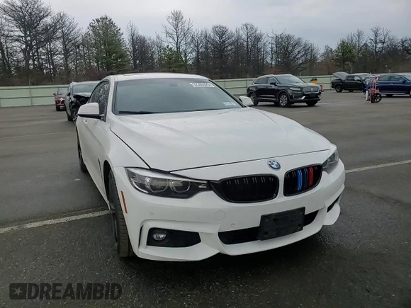 2018 BMW 4 Series 430i xDrive with VIN WBA4J3C53JBG90792, listed as a Copart auction lot 52365525 with 107,238 mi miles and Salvage Title. Bid and sale history available at DreamBid. Image 11.
