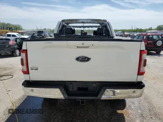2021 Ford F-150 XL with VIN 1FTFW1E53MFB34474, listed as a Copart auction lot 51766635 with 65,671 mi miles and Salvage Title. Bid and sale history available at carsss.com. Image 6.