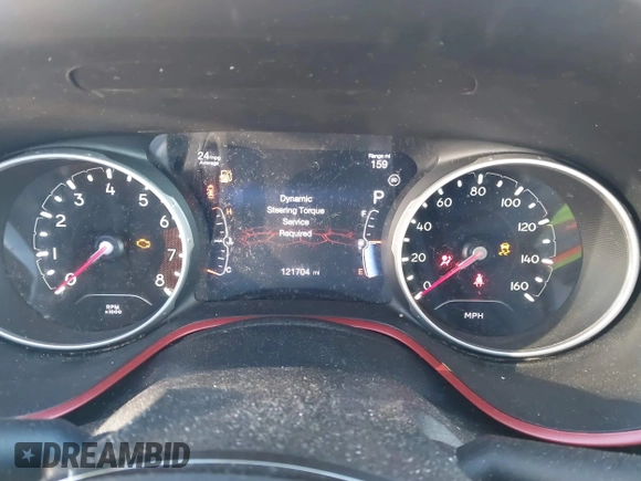 2020 Jeep Compass Trailhawk with VIN 3C4NJDDB4LT220965, listed as a IAAI auction lot 41742194 with 121,704 mi miles and . Bid and sale history available at carsss.com. Image 7.