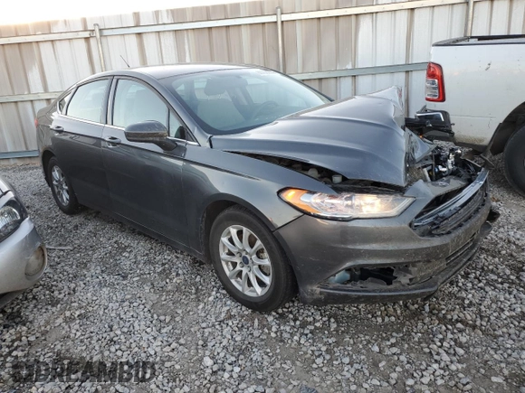 2018 Ford Fusion S with VIN 3FA6P0G7XJR203851, listed as a Copart auction lot 80708274 with 112,458 mi miles and Salvage Title. Bid and sale history available at carsss.com. Image 4.