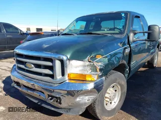 2001 Ford Super Duty F-250 XL with VIN 1FTNX20FX1ED76419, listed as a IAAI auction lot 40859096 with 223,278 mi miles. Bid and sale history available at carsss.com. Image 6.