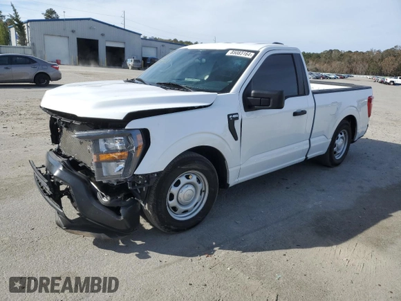 2023 Ford F-150 XL with VIN 1FTMF1C55PKG16286, listed as a Copart auction lot 85083164 with Not Provided miles and Salvage Title. Bid and sale history available at carsss.com. Image 1.