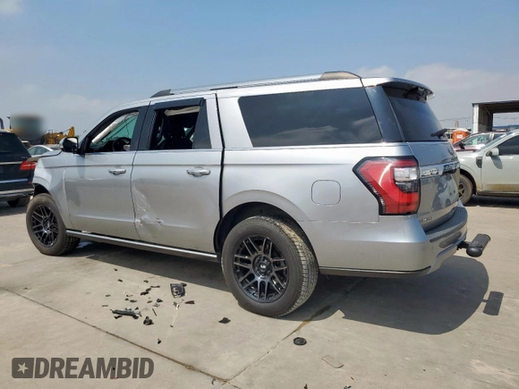 2020 Ford Expedition Max Limited with VIN 1FMJK1KT3LEA11685, listed as a Copart auction lot 58217265 with 123,360 mi miles and Salvage title. Bid and sale history available at DreamBid. Image 2.