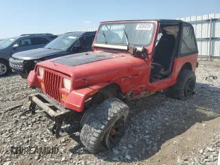 1995 Jeep Wrangler S with VIN 1J4FY19P1SP231891, listed as a Copart auction lot 69304234 with 0 mi miles and Salvage Title. Bid and sale history available at carsss.com. Image 1.