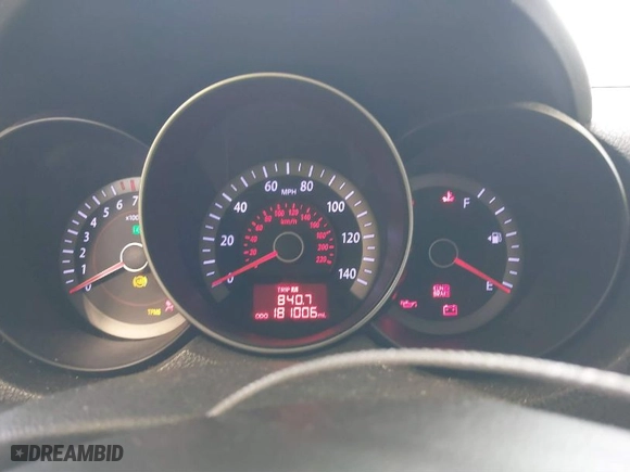 2010 Kia Forte Koup EX with VIN KNAFU6A22A5250830, listed as a IAAI auction lot 41680828 with 181006 miles. Bid and sale history available at carsss.com. Image 7.