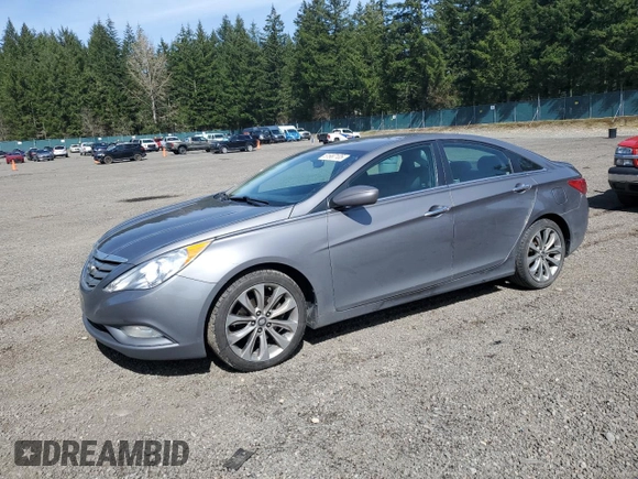 2012 Hyundai Sonata SE with VIN 5NPEC4AB7CH414288, listed as a Copart auction lot 51987105 with 98,385 mi miles and Salvage Title. Bid and sale history available at carsss.com. Image 1.