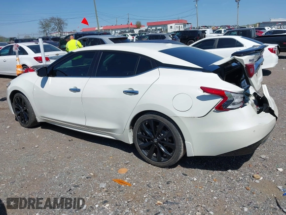 2017 Nissan Maxima SV with VIN 1N4AA6AP0HC378092, listed as a IAAI auction lot 42052605 with 193,999 mi miles and . Bid and sale history available at DreamBid. Image 14.